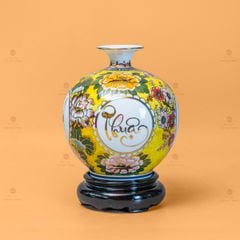 Quả Hút Lộc Hoa Phú Quý Vẽ Chữ Thuận Buồm Xuôi Gió