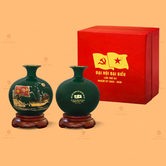 Bình Hút Lộc Men Lục Hào Khí Việt Nam